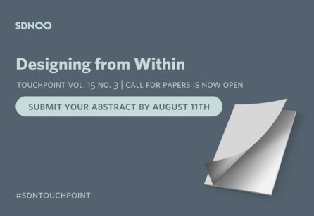 Touchpoint 15-3 Call for Papers is now open: “Designing from Within”