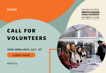 Call for Volunteers -  Service Design Global Conference 2024