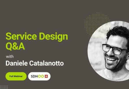 Highlights from the webinar "Service Design Q&A" with Daniele Catalanotto